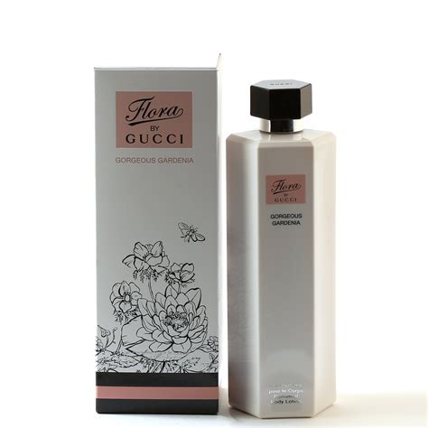 gucci flora gorgeous gardenia lotion.